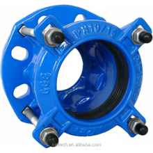 ISO2531 Standard waterworks industry use potable water pipe Ductile iron universal flange adaptor PN16